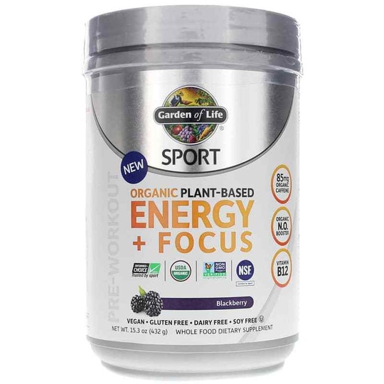 Organic Plant-Based Energy + Focus, GOLS